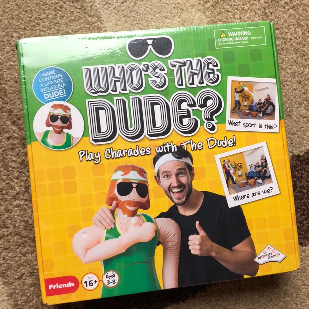 New who’s the dude charades game